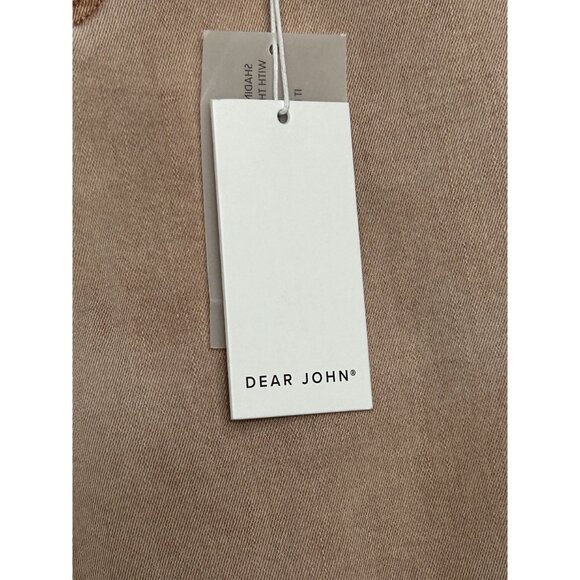 Dear John Blaire High Rise Cuffed Straight Jeans in Rose Dust - Sz 27 - Picture 6 of 10